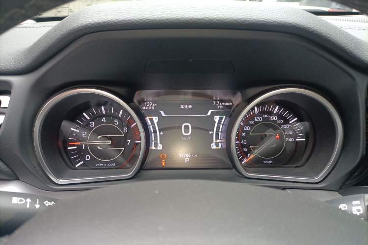 Used Jeep Grand Commander 2022 2.0T Two-Wheel Drive Luxury Version Instrument Cluster
