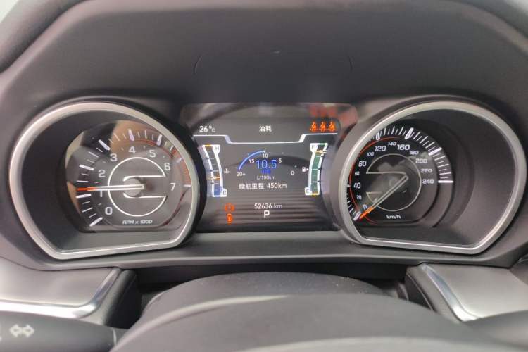 Used Jeep Grand Commander 2022 2.0T Four-Wheel Drive Luxury Edition Instrument Cluster