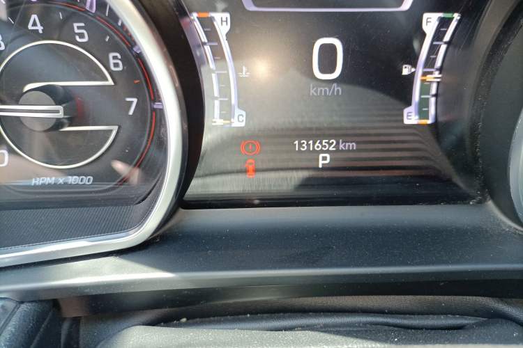 Used Jeep Grand Commander 2022 2.0T Four-Wheel Drive Luxury Edition Odometer Close Up