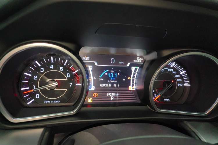 Used Jeep Grand Commander 2022 2.0T Two-Wheel Drive Elite Version Instrument Cluster