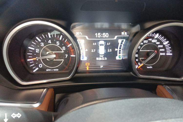 Used Jeep Grand Commander 2022 2.0T Four-Wheel Drive Luxury Edition Instrument Cluster