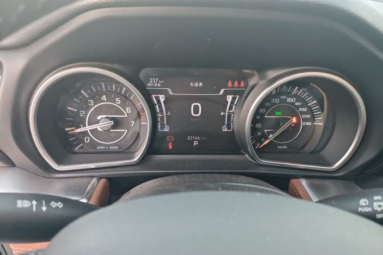 Used Jeep Grand Commander 2022 2.0T Four-Wheel Drive Luxury Edition Instrument Cluster