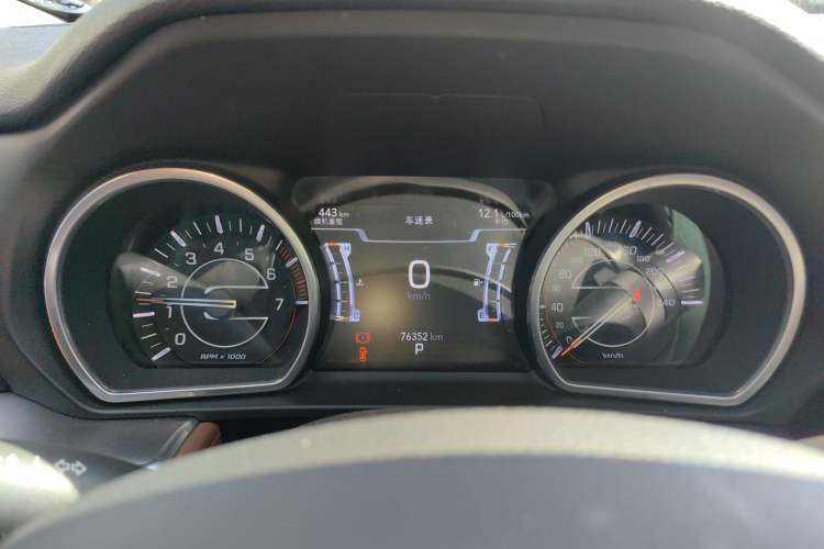 Used Jeep Grand Commander 2022 2.0T Four-Wheel Drive Luxury Edition Instrument Cluster