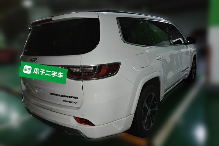 Used Jeep Grand Commander PHEV 2020 2.0T Plug-in Hybrid Leading Edition Rear Right 45 Deg