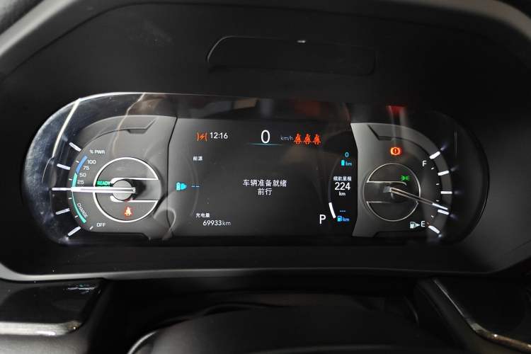 Used Jeep Grand Commander PHEV 2022 2.0T Plug-in Hybrid Version Instrument Cluster