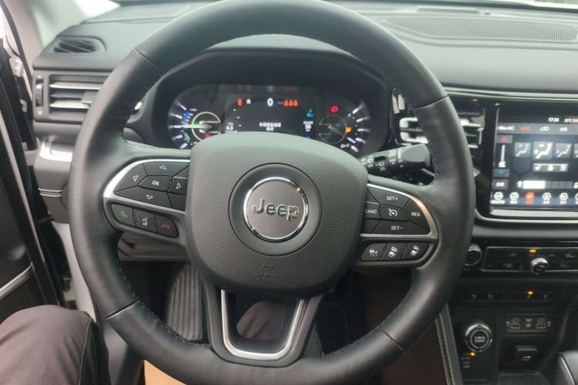 Used Jeep Grand Commander PHEV 2022 2.0T Plug-in Hybrid Version Steering Wheel