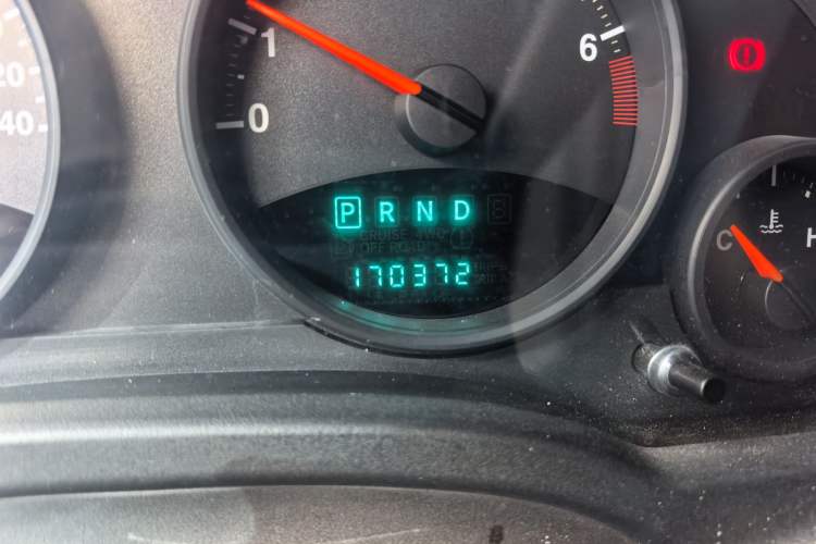Used Jeep Patriot 2011 2.4 Sport Edition Odometer Close Up