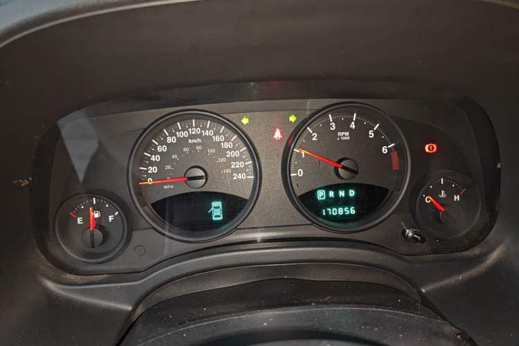Used Jeep Patriot 2012 2.4 Sport Edition Instrument Cluster