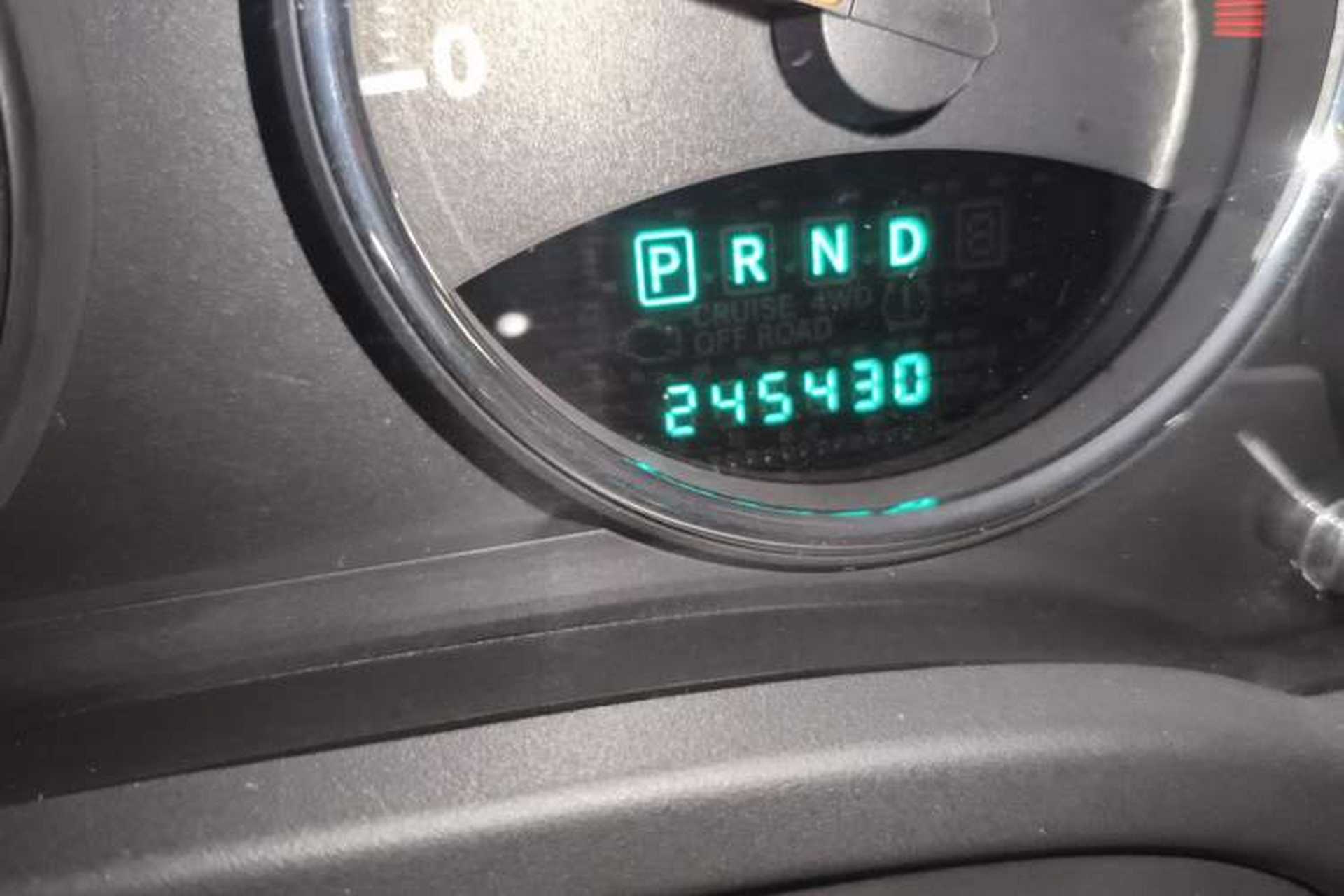 Used Jeep Patriot 2012 2.4 Luxury Edition Odometer Close Up