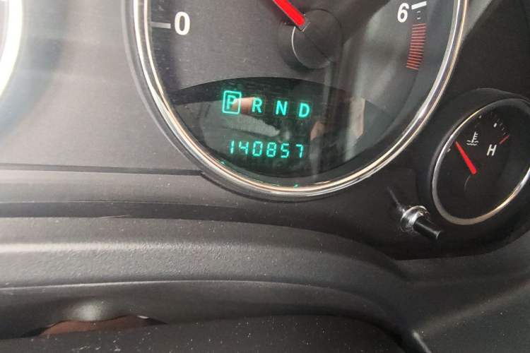 Used Jeep Patriot 2012 2.4 Luxury Edition Odometer Close Up