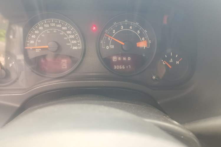 Used Jeep Patriot 2012 2.4 Sport Edition Odometer Close Up