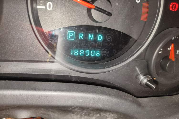 Used Jeep Patriot 2012 2.4 Sport Edition Odometer Close Up