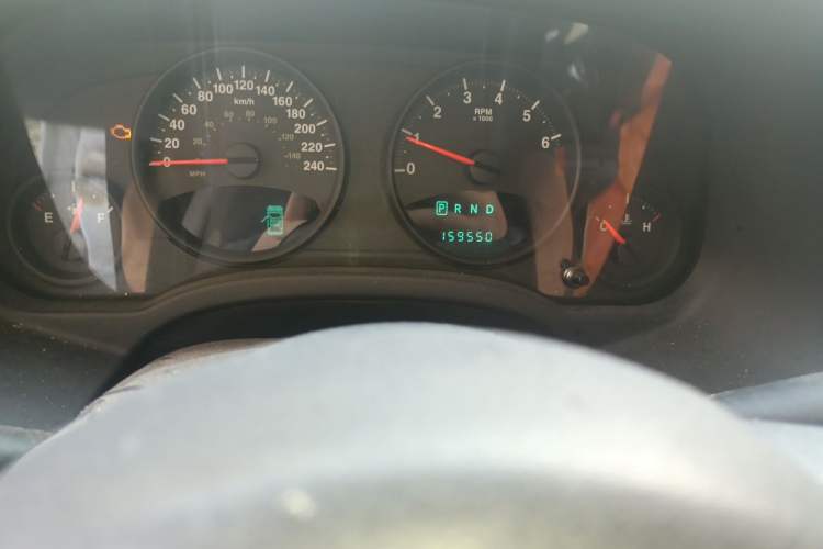 Used Jeep Patriot 2012 2.4 Sport Edition Odometer Close Up