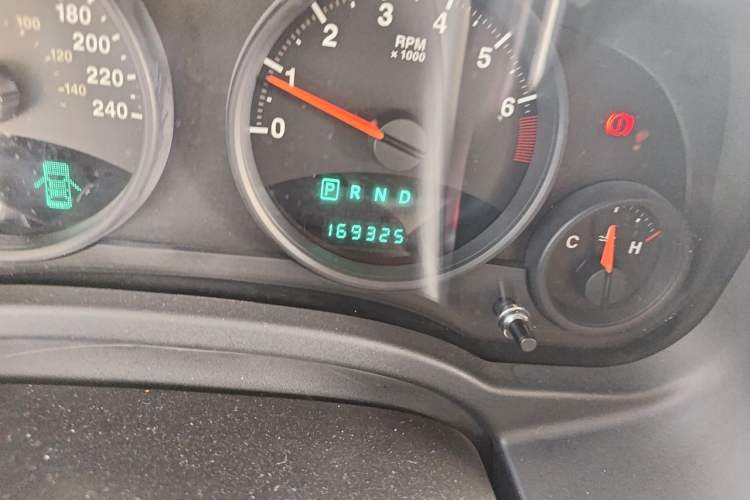 Used Jeep Patriot 2012 2.4 Sport Edition Odometer Close Up