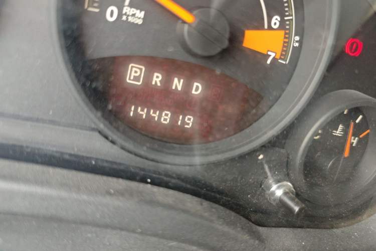 Used Jeep Patriot 2013 2.4 Sport Edition Odometer Close Up