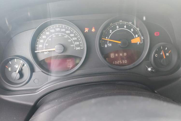 Used Jeep Patriot 2013 2.4 Sport Edition Odometer Close Up