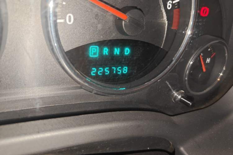 Used Jeep Patriot 2013 2.4 Luxury Navigation Edition Odometer Close Up