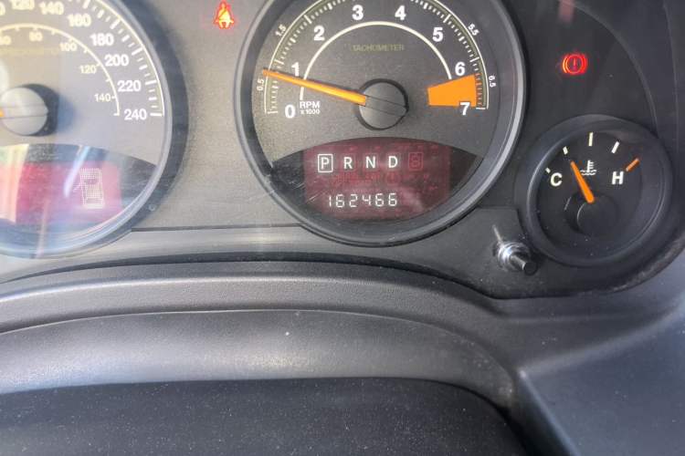 Used Jeep Patriot 2013 2.4 Sport Edition Odometer Close Up
