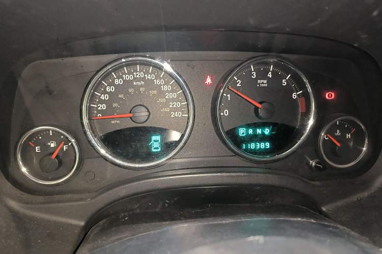 Used Jeep Patriot 2013 2.4 Luxury Navigation Edition Odometer Close Up