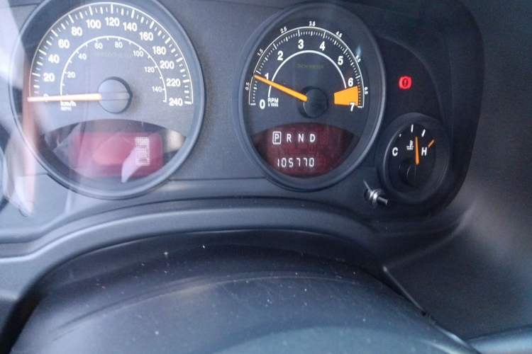 Used Jeep Patriot 2014 2.0L Sport Enhanced Edition Odometer Close Up