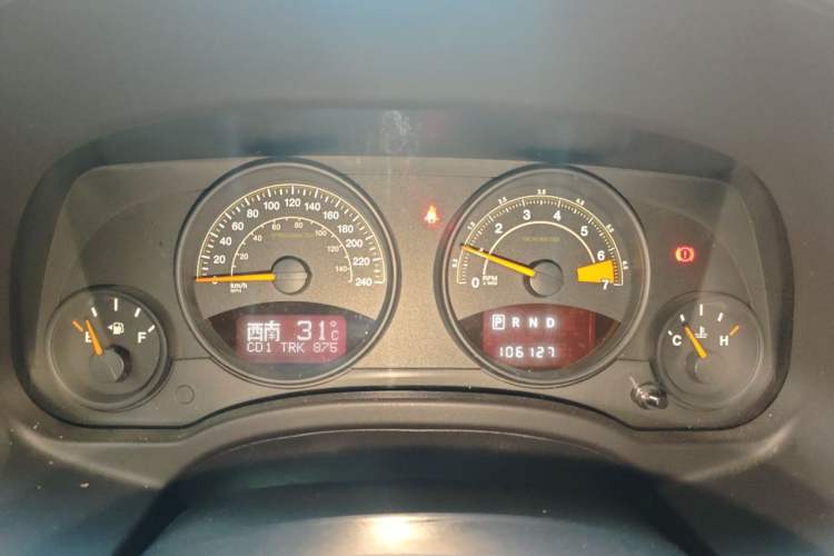 Used Jeep Patriot 2014 2.0L Sport Edition Instrument Cluster