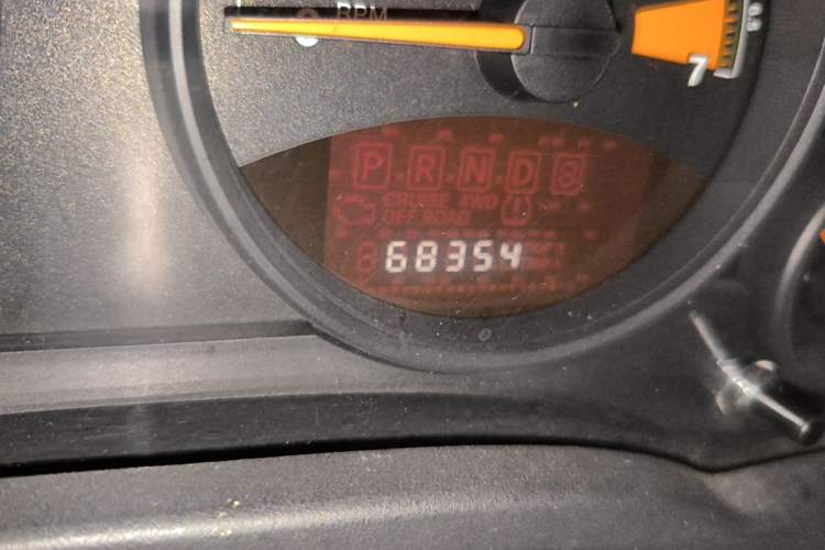 Used Jeep Patriot 2014 2.4L Sport Edition Odometer Close Up