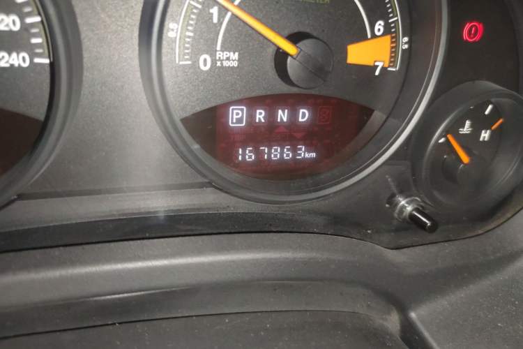 Used Jeep Patriot 2015 2.0L Sport Edition Odometer Close Up
