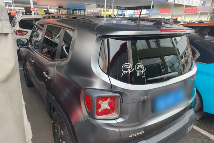 Used Jeep Renegade 2016 2.0L Automatic Four-Wheel Drive 75th Anniversary Tribute Edition Rear Left 45 Deg