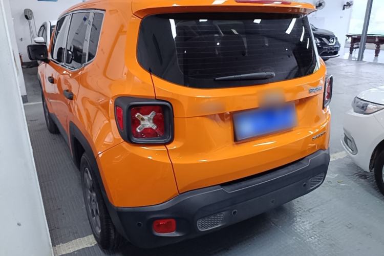 Used Jeep Renegade 2016 1.4T Automatic Kinetic Edition Rear Left 45 Deg