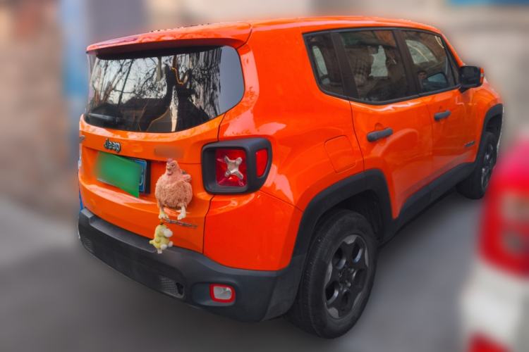 Used Jeep Renegade 2016 1.4T Manual Kinetic Edition Rear Right 45 Deg