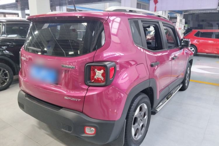 Used Jeep Renegade 2016 1.4T Automatic Kinetic Edition Rear Right 45 Deg