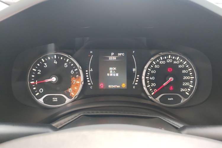 Used Jeep Renegade 2016 1.4T Automatic Kinetic Edition Instrument Cluster