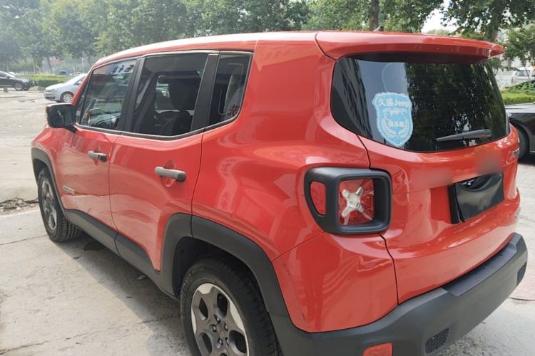 Used Jeep Renegade 2016 1.4T Automatic Kinetic Edition Rear Left 45 Deg