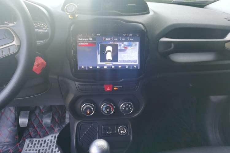 Used Jeep Renegade 2016 1.4T Manual Kinetic Edition Audio And AC Panel