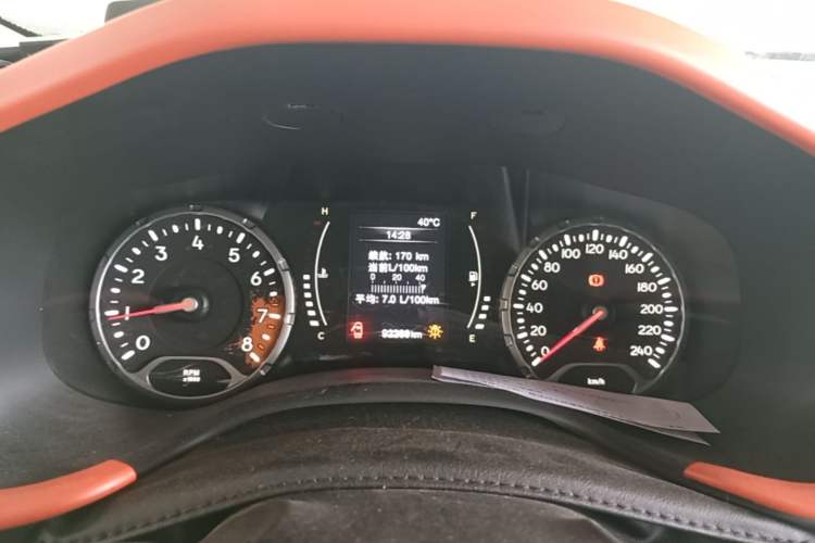 Used Jeep Renegade 2016 1.4T Manual Kinetic Edition Instrument Cluster