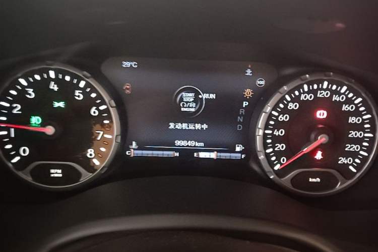 Used Jeep Renegade 2016 1.4T Automatic Jingneng Version+ Instrument Cluster
