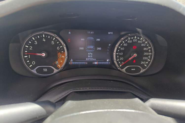 Used Jeep Renegade 2016 1.4T Automatic Jingneng Version+ Odometer Close Up