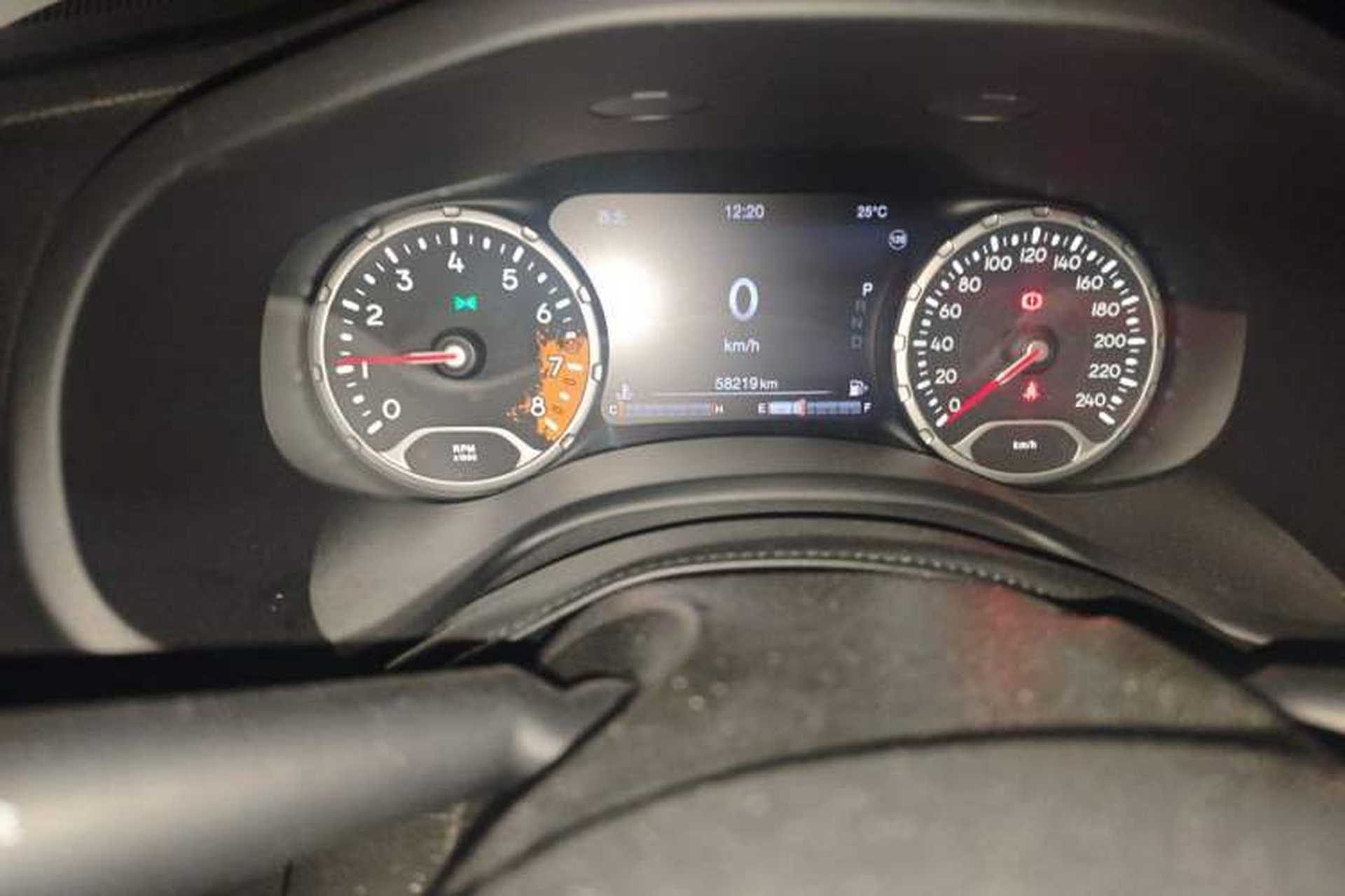 Used Jeep Renegade 2016 2.0L Automatic Four-Wheel Drive 75th Anniversary Tribute Edition Odometer Close Up