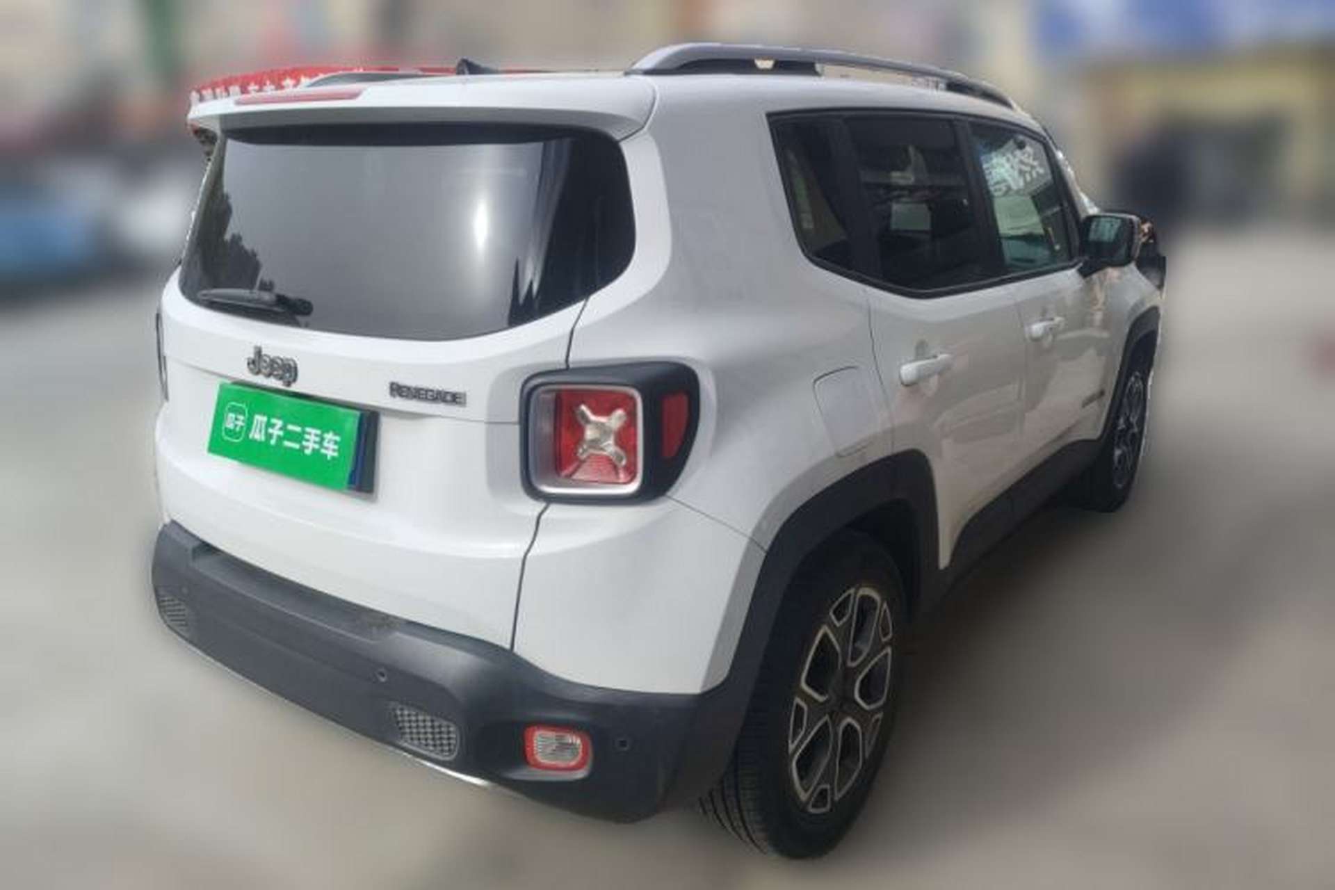 Used Jeep Renegade 2016 1.4T Automatic Smart Edition Rear Right 45 Deg