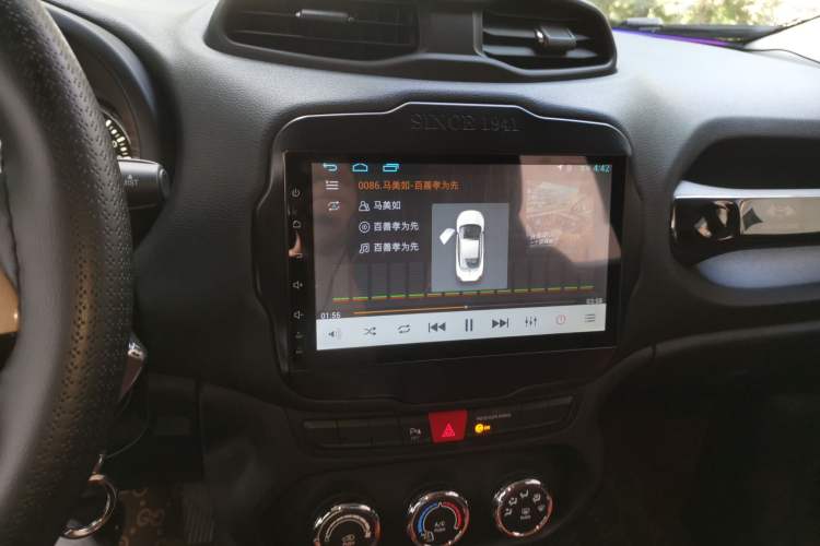 Used Jeep Renegade 2016 1.4T Automatic High-Energy Version Audio And AC Panel