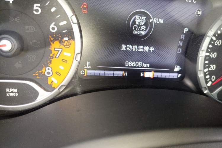 Used Jeep Renegade 2016 1.4T Automatic Jingneng Version+ Odometer Close Up