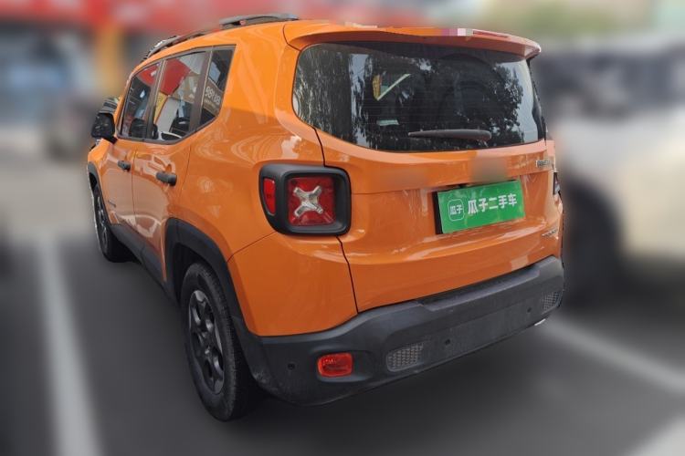 Used Jeep Renegade 2016 1.4T Automatic Kinetic Edition Rear Left 45 Deg