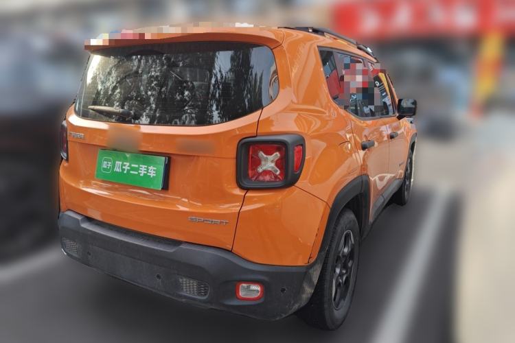 Used Jeep Renegade 2016 1.4T Automatic Kinetic Edition Rear Right 45 Deg