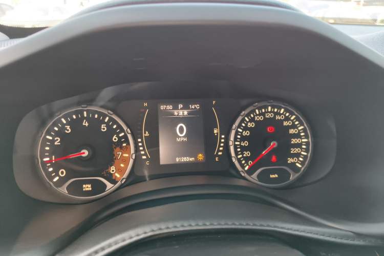 Used Jeep Renegade 2017 180T Automatic Kinetic Edition+ Instrument Cluster