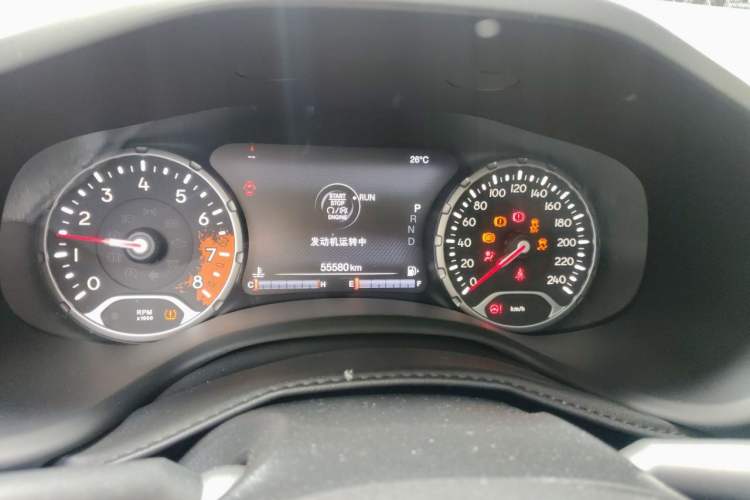 Used Jeep Renegade 2017 180TS Automatic All-Wheel Drive Versatile Edition Instrument Cluster