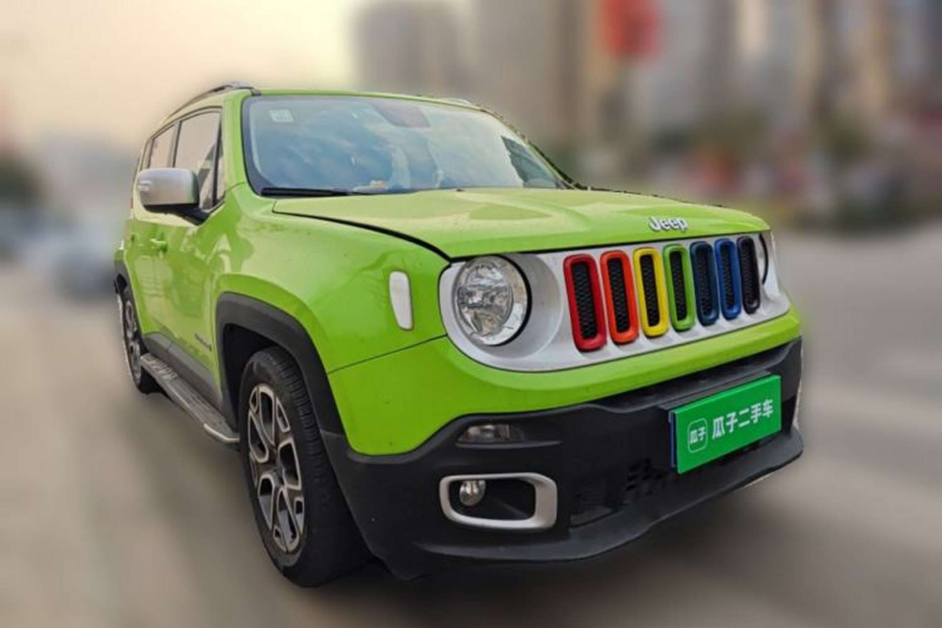 Used Jeep Renegade 2017 180T Automatic Smart Version Front Right 45 Deg