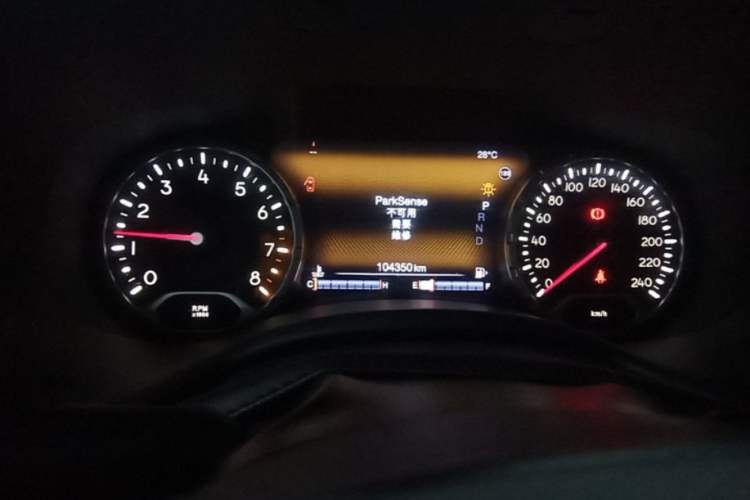 Used Jeep Renegade 2017 180T Automatic Smart Version Instrument Cluster