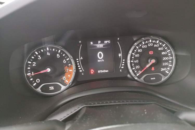 Used Jeep Renegade 2017 180T Automatic High-Energy Version Instrument Cluster