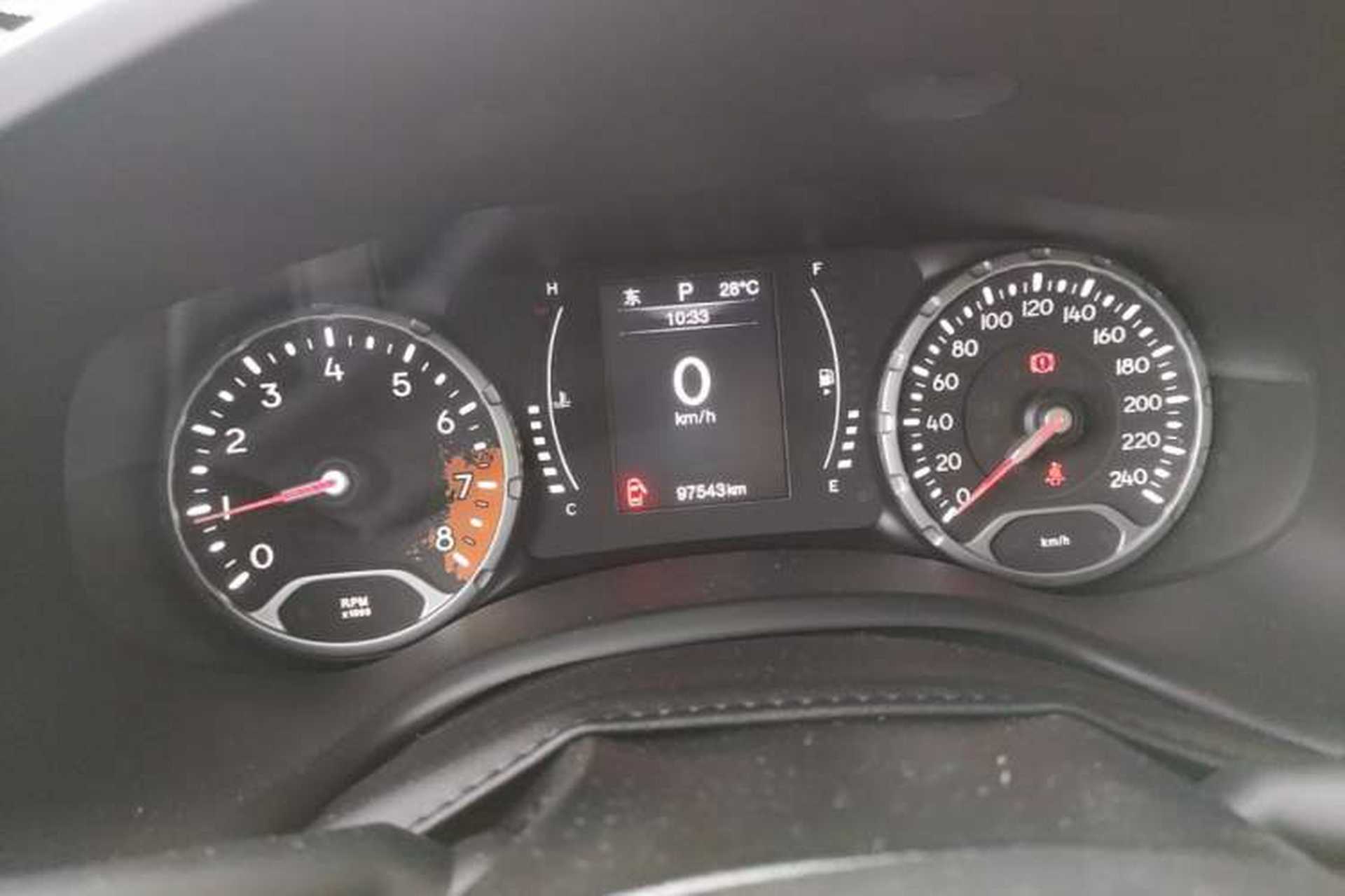 Used Jeep Renegade 2017 180T Automatic High-Energy Version Instrument Cluster