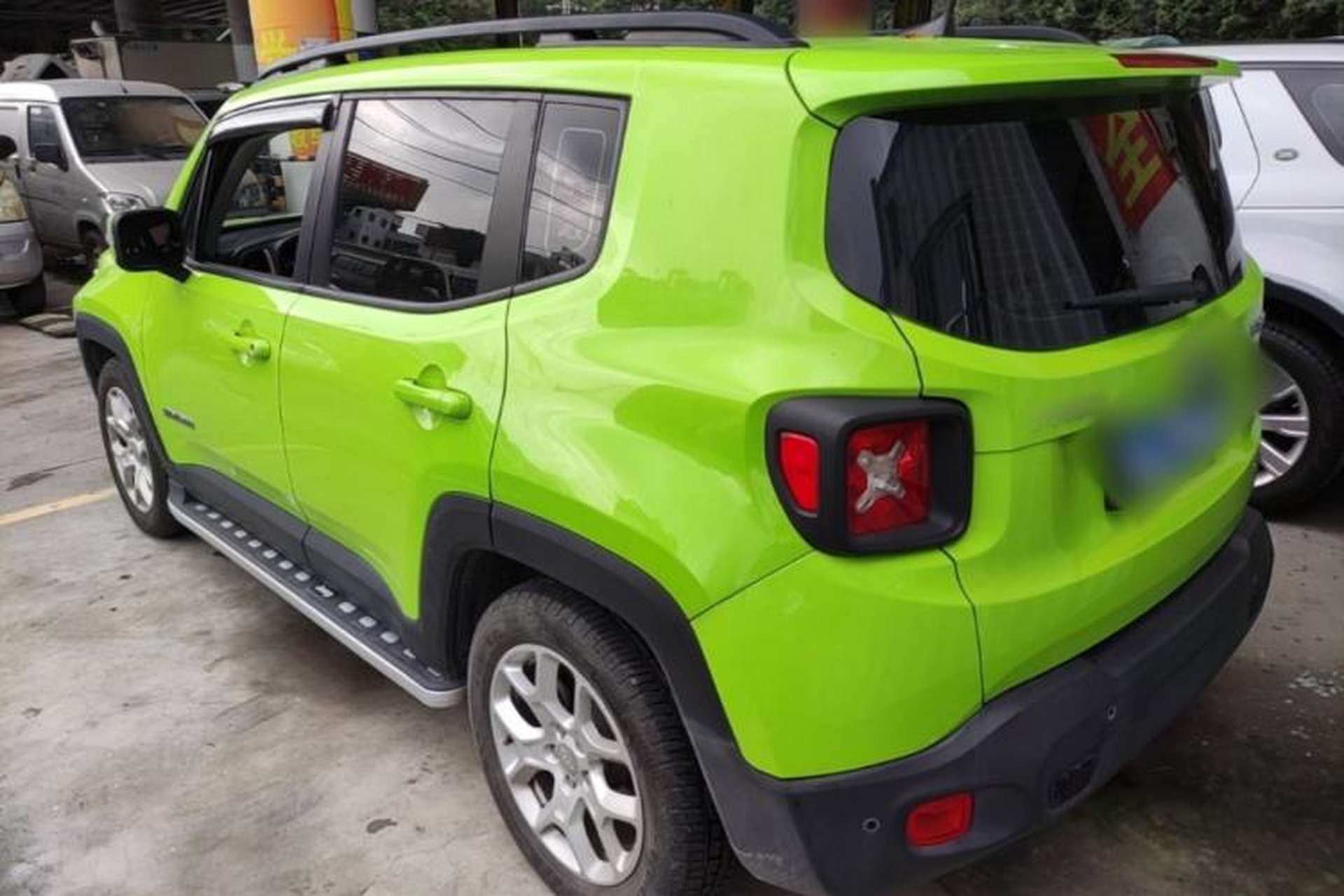 Used Jeep Renegade 2017 180T Automatic High-Energy Version Rear Left 45 Deg